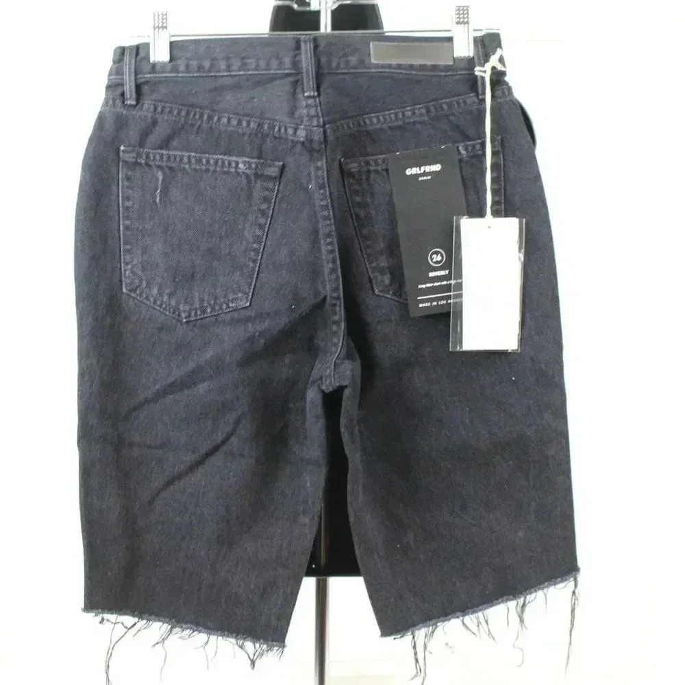 NWT GRLFRND jean shorts - Picture 4 of 10